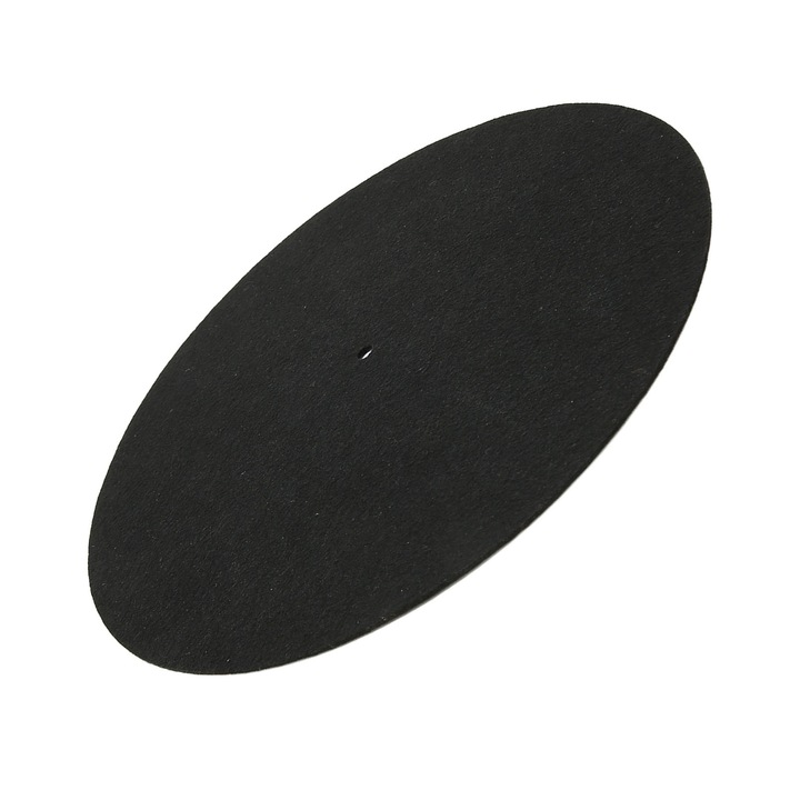 Jormftte tálca fatálhoz, gyapjú, fekete, 290 mm átmérőjű