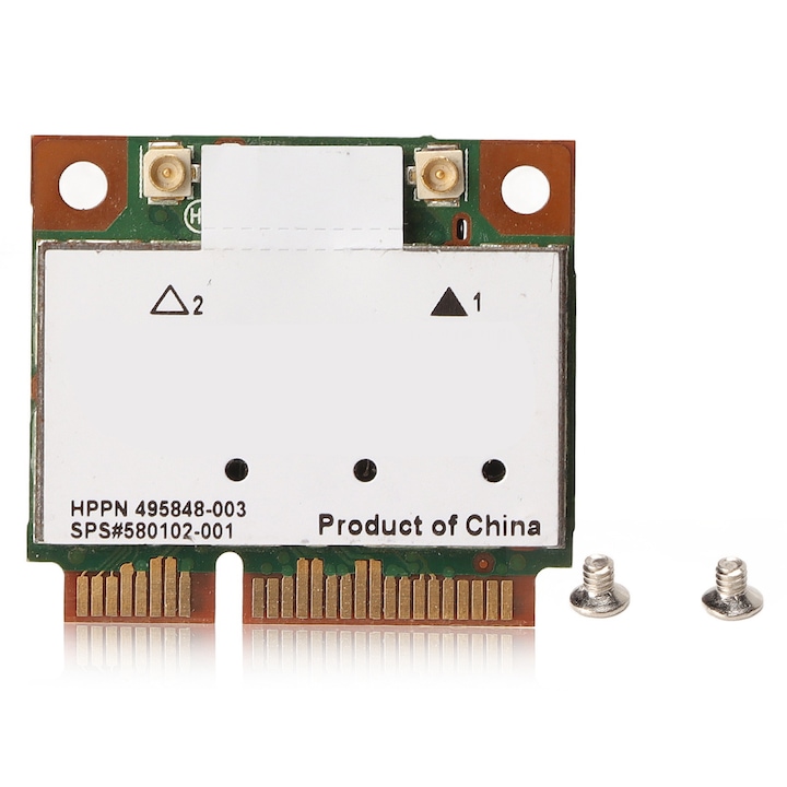 Placa de retea Jormftte PCI-E wireless dual-band 650mbps, 4G si 8GHz, antena duala