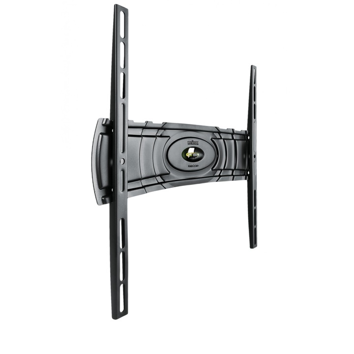 Стойка за телевизор Meliconi Slimstyle Curved 400, Стенна, Фиксирана, 32" - 80", 50 кг, Черна