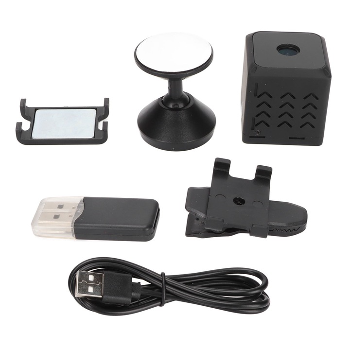 Camera de supraveghere solară, Jormftte, 4MP, viziune nocturnă color, audio bidirecțional, IP65, alb