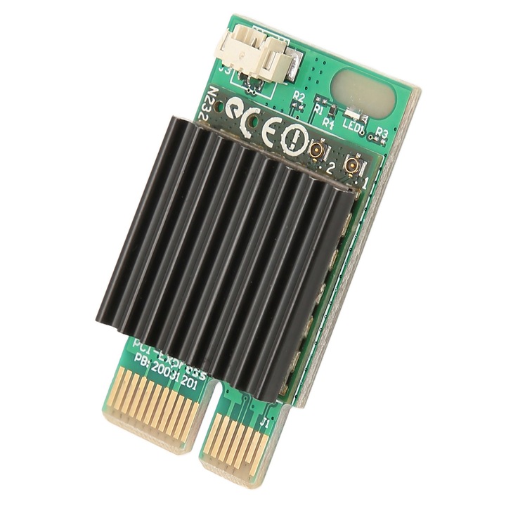 Placa de retea Jormftte Mini PCI E WiFi Dual Band 300Mbps, 2.4G/5G