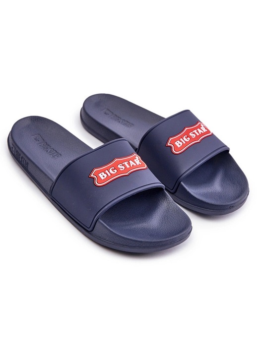 Slapi dama Big Star, OO274039, bleumarin, confortabili