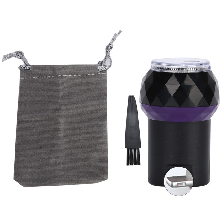 Електрическа самобръсначка Longziming, многофункционална, преносима, черна, тип C, лесна за употреба