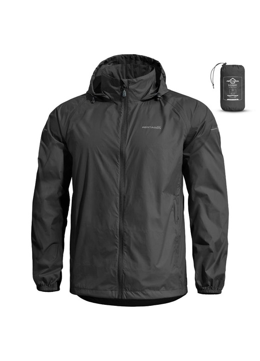 Jacheta sport barbati Cloudburst, Pentagon, Nylon, Negru, S INTL