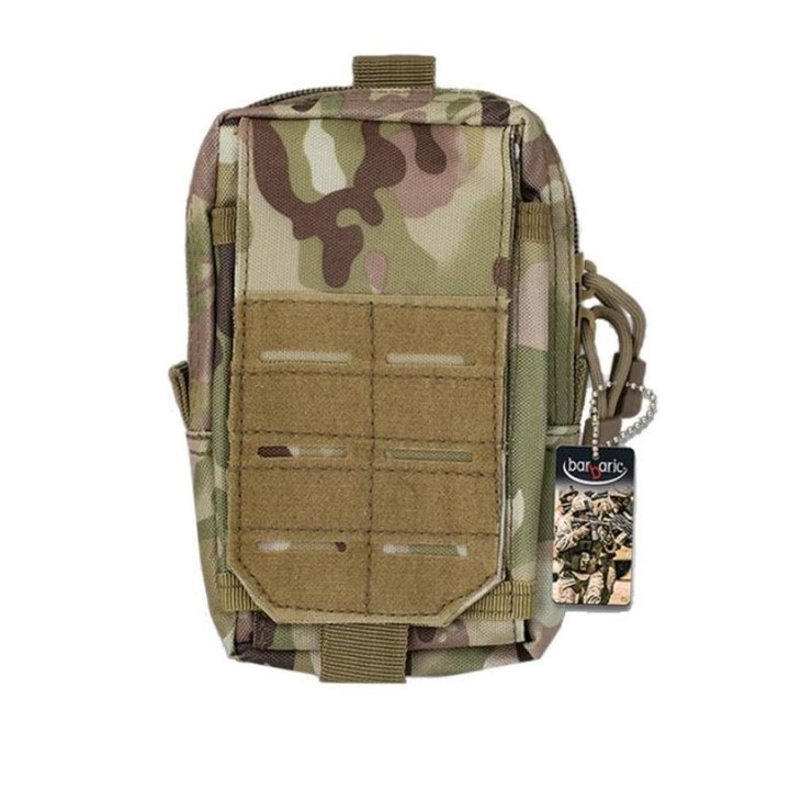 Rucsac multifunctional Albainox, sintetic, camuflaj, 18x10x5 cm, 124 g