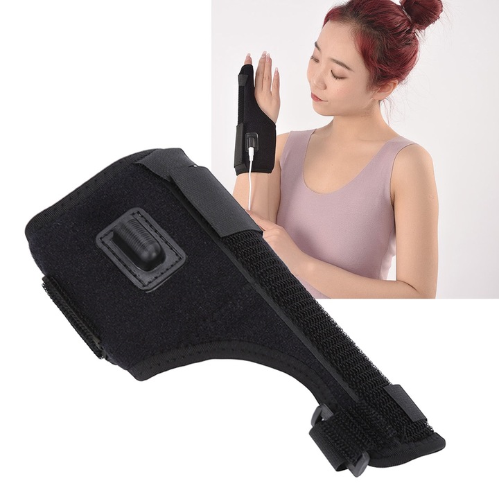 Jormftte fűtőöv, hőmérséklet-állítás, 22x19cm, OK anyag, csuklóra