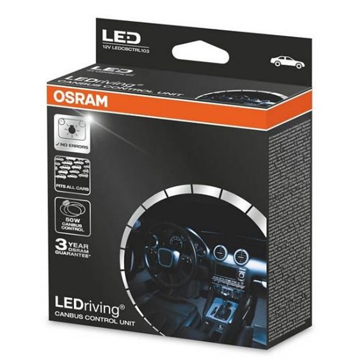 Sistem anulare avertizare bec ars Osram CANBUS LEDriving 50W 2buc/set