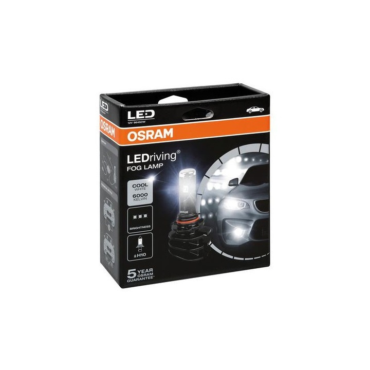 Bec LED Osram H10 LEDriving FOG Lamp 13W 12V