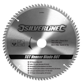 Disc pentru lemn tare - MDF 250 x 30 - 25, 20, 16mm , Silverline Disc pentru lemn tare - MDF 250 x 30 - 25, 20, 16mm , Silverline