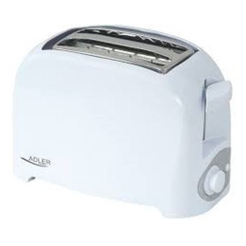Toaster ADLER™ EUROPE , 750W, 2 felii, temperatura variabila, buton de siguranta, ALB Toaster ADLER™ EUROPE , 750W, 2 felii, temperatura variabila, buton de siguranta, ALB