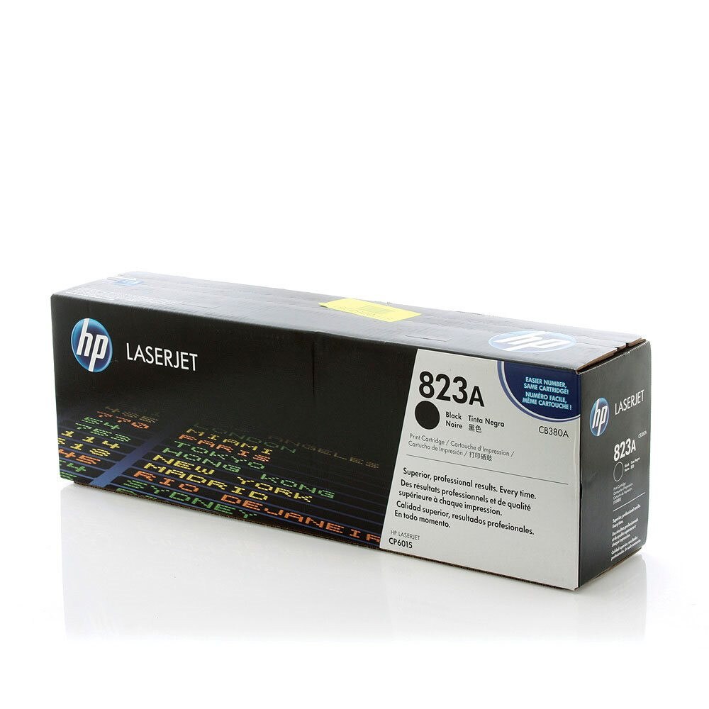 Cartus Toner Original CB380A, Negru, 16500 pagini, pentru imprimante HP Color Laserjet CP6015, CP6015N, CP6015DN, CP6015DE, CP6015X, CP6015XH