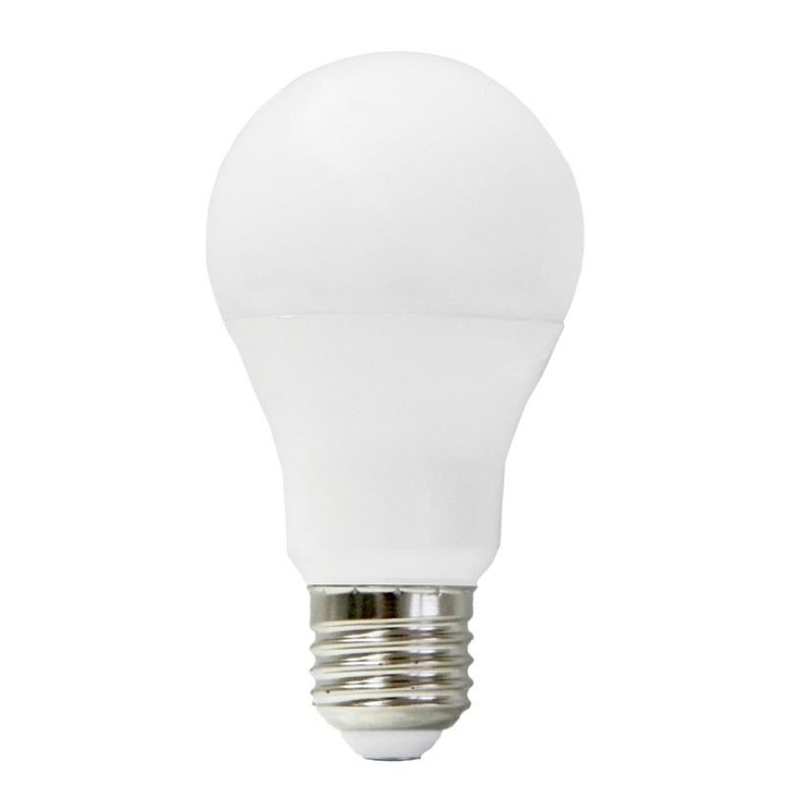 BEC LED COMTEC SMD, aluminiu+PBT, E27, 9W, 25000 de ore, lumina rece