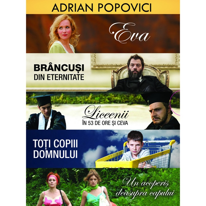 Adrian Popovici - Colectie 5 filme pe DVD - 5 DVD