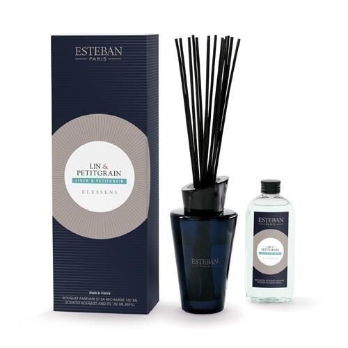 Difuzor parfum Linen&Petitgrain 150ml - Esteban Paris
