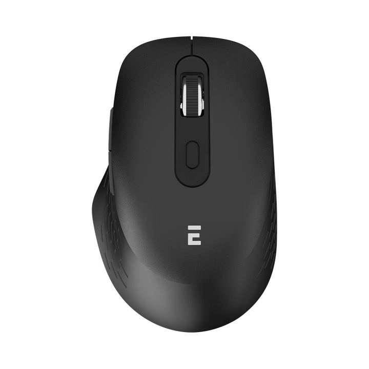 Mouse wireless Everest SM-BT09, Bluetooth, 2,4GHz, negru