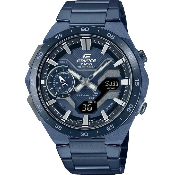 Ceas barbatesc Casio ECB-2200CB-2AEF, Quartz, 48mm, 10ATM