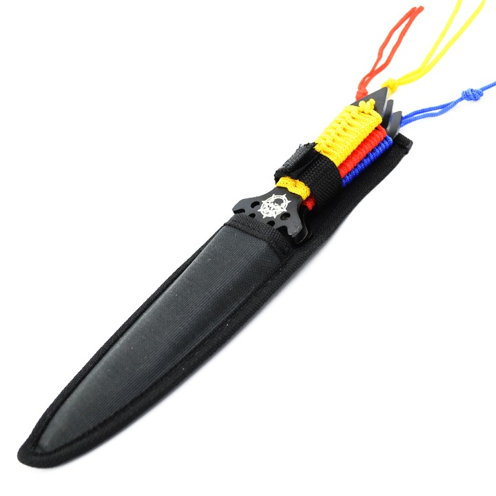 Dobókések YF072, 3 db, Tárolótokkal