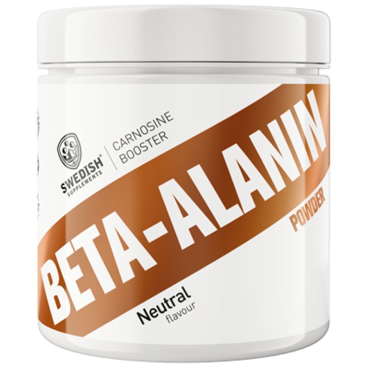 Хранителна добавка SWEDISH Supplements Beta Alanine Powder, 300 грама