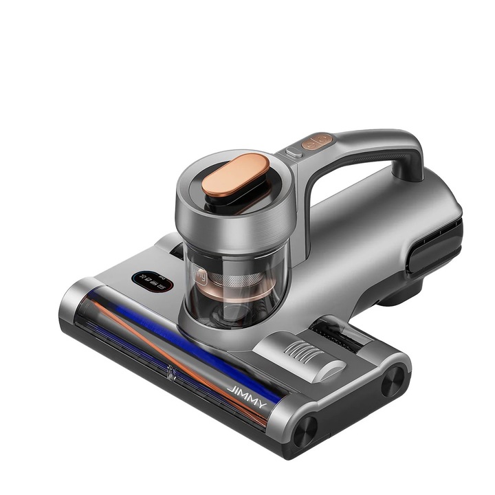 Aspirator pentru acarieni Jimmy BX7, 600W, 15 kPa, Filtrare in 6 trepte, Functie Tupane, Gri