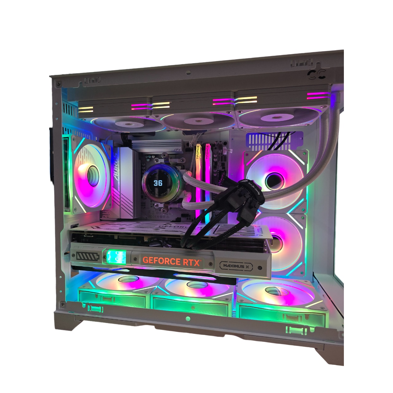 ゲーミングPC RYZEN7 7800X3D RTX4080 SUPER ゲーミングPC Ryzen7 7800X3D RTX4080 SUPERの組立 36万円程度