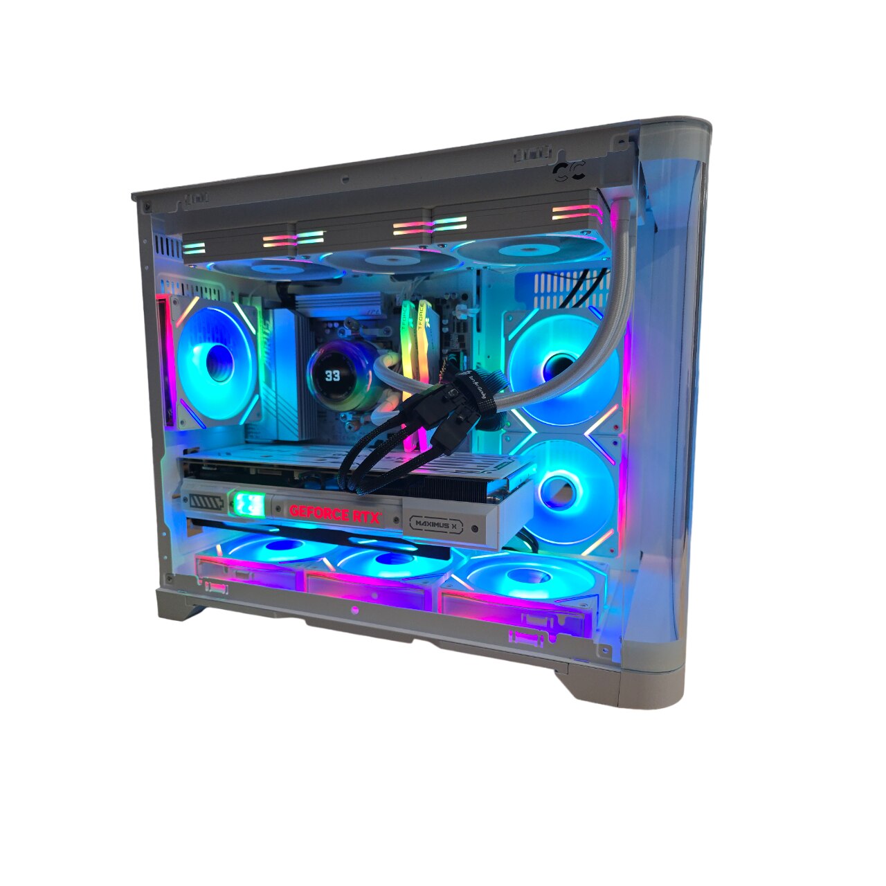 Sistem Desktop PC Gaming MCO, AMD Ryzen 7 7800X3D pana la