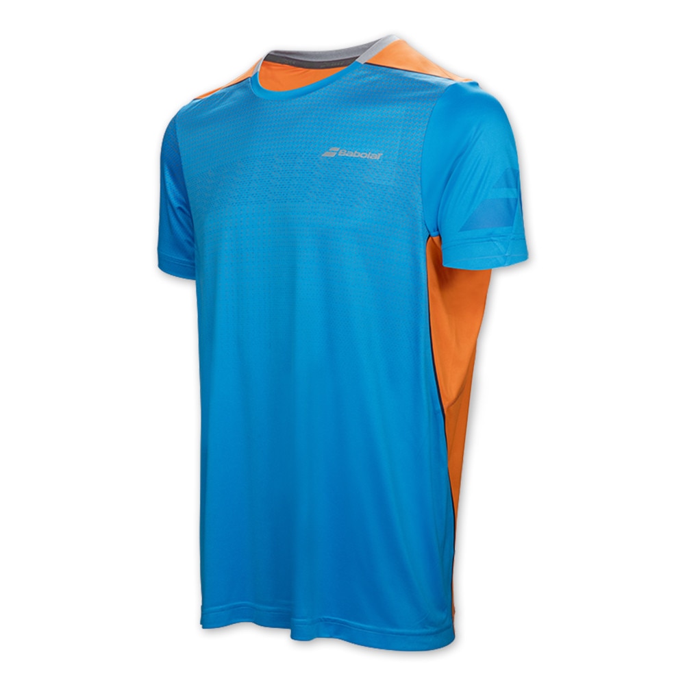 Tricou Babolat Performance Crew Neck, Barbat, Albastru