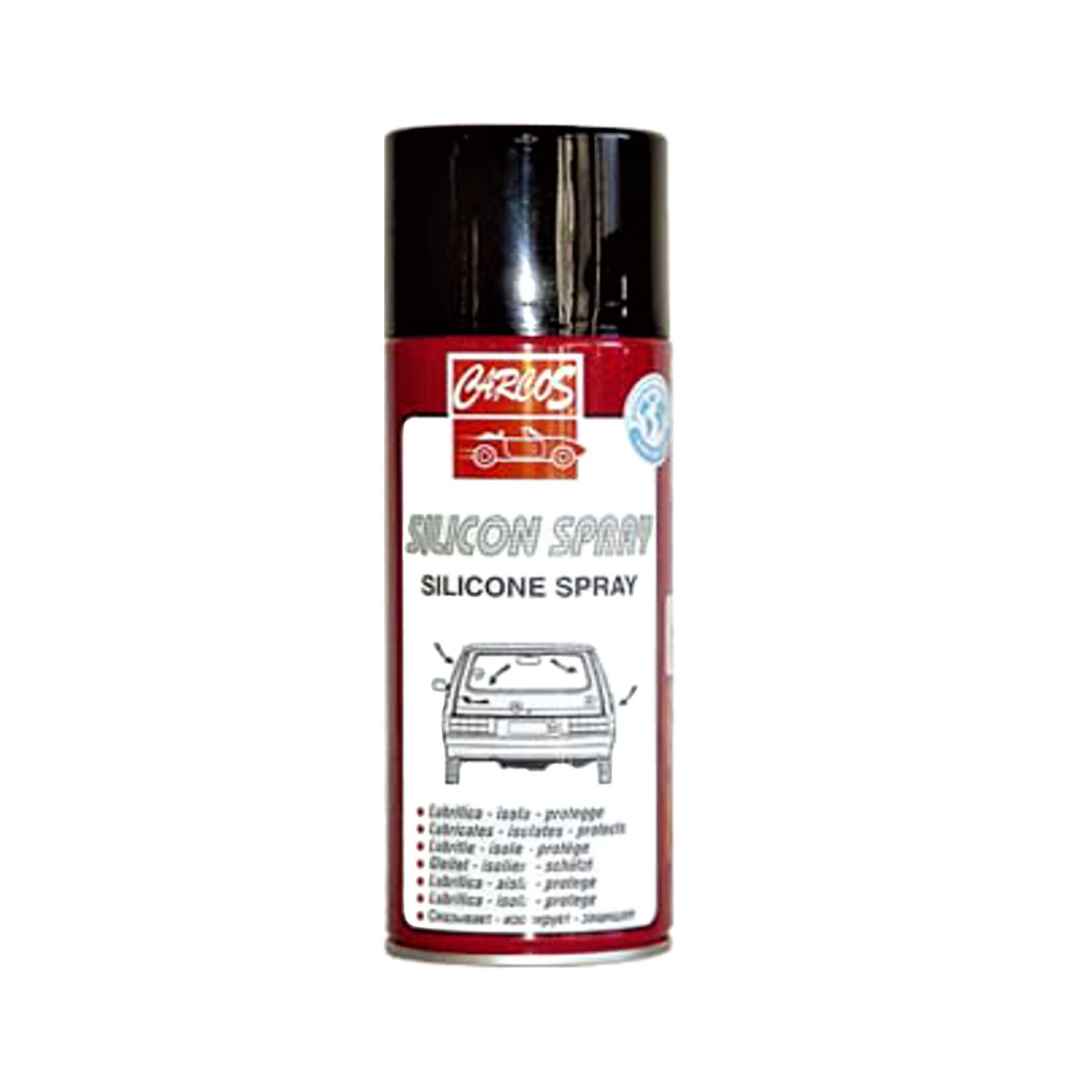 Spray silicon, CARCOS, SILICON SPRAY, 400 ml