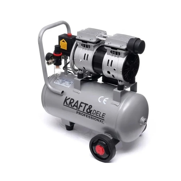 Маслен компресор, Kraft&Dele, KD1395, 24L, 1200W