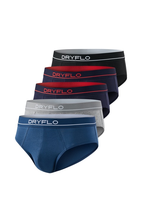 Set 5 perechi Chiloti Pentru Barbati, DRYFLO, DH125, Multicolor, L