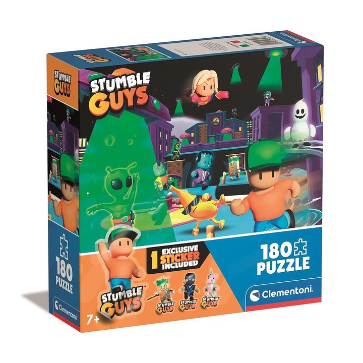 Clementoni 180 db-os puzzle - Stumble Guys - Ufo (29324)