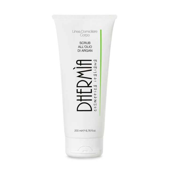 Scrub Exfoliant de Corp cu Ulei de Argan, Dhermia - 200 ml