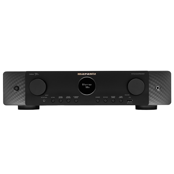 Receiver AV MARANTZ Cinema 70s, 50W/Ch, Bluetooth, Wi-Fi, Ethernet, Dolby Atmos