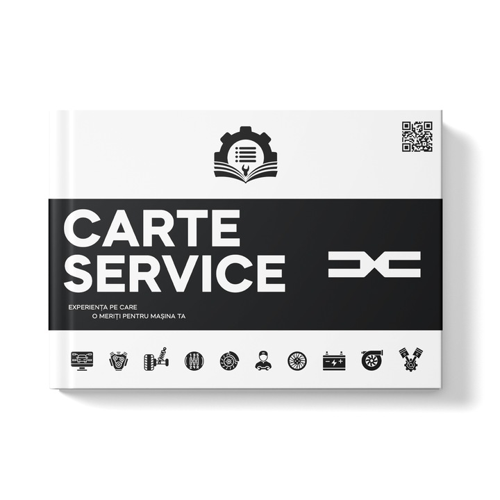 Carte Service Dacia Noua, 70 pagini (Service, ITP, Rovinieta, Modificari si Informatii Tehnice)