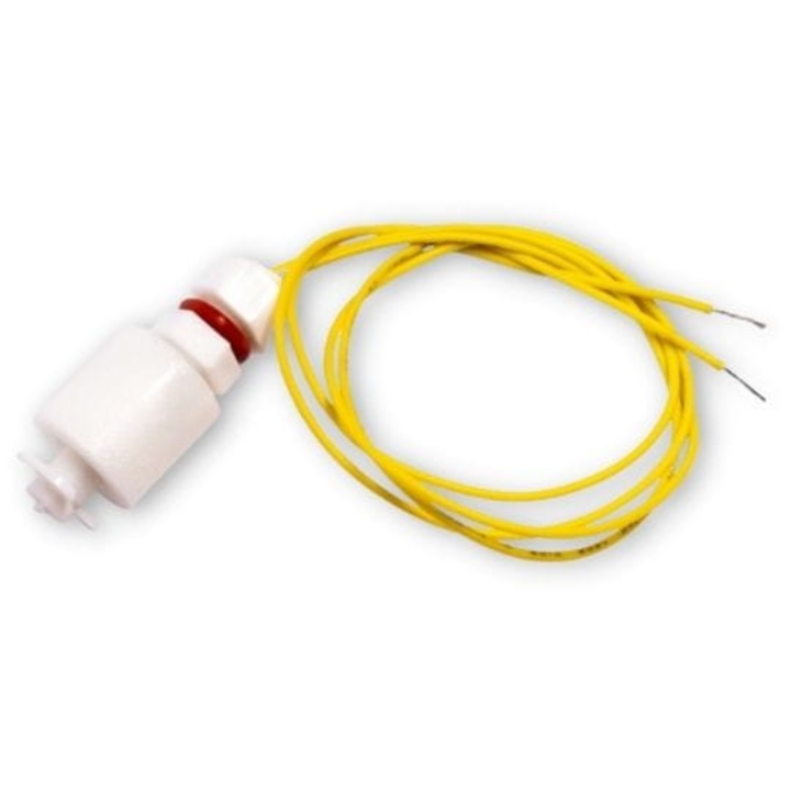 Modul senzor de nivel, P31, comutator reed, tensiune de comutare 100V DC, curent de comutare 0.5A, diametrul orificiului de montare 7.5 mm, Alb