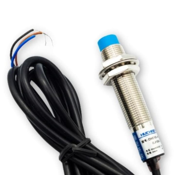 Modul de masurare a distantei, LJ12A3-4-Z/BX, masurare distantei, configuratie de iesire NPN NO, domeniul de detectare 0 - 4mm, Negru