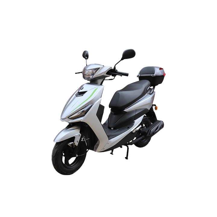 Scuter motor benzina, 49cc, model Sprint- argintiu