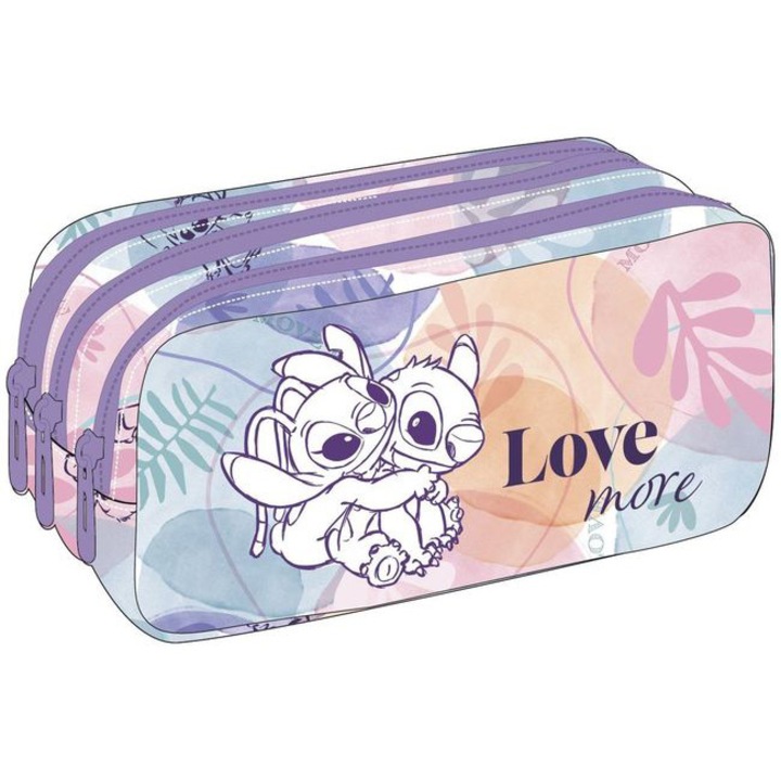 Моливник, Coolpack Stitch, 3 отделения, 23 x 11 x 6 cm