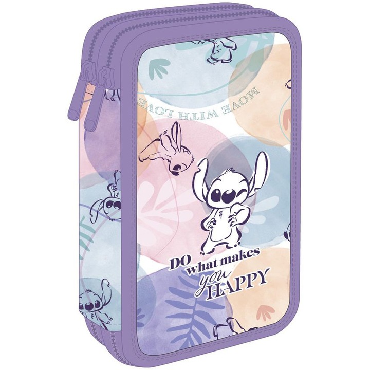 Несесер Coolpack Stitch, Оборудван, 2 отделения, 19.5 x 12.5 x 5 см, 35 части