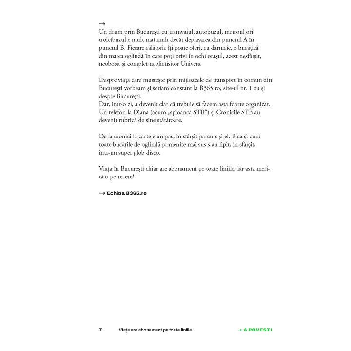 Viata are abonament pe toate liniile - Diana Popescu