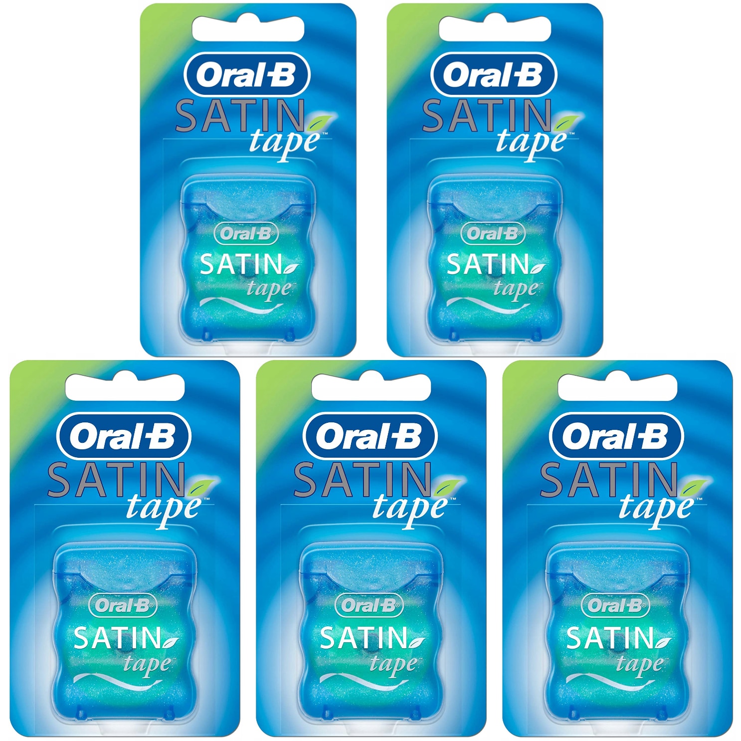 Set, 5 Ata dentara Oral-B Satin, 25 m - eMAG.ro