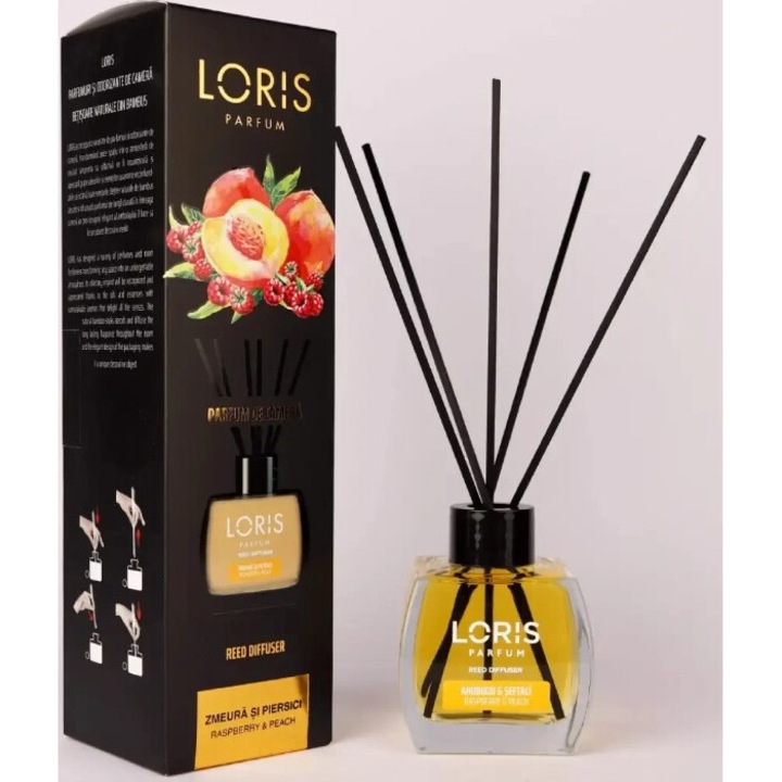 Odorizant camera - Loris Zmeura si Piersici - 120ml