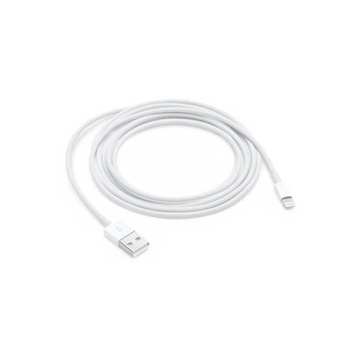 Cablu, Apple iPhone, Incarcator, Lightning-USB, Alb Cablu, Apple iPhone, Incarcator, Lightning-USB, Alb