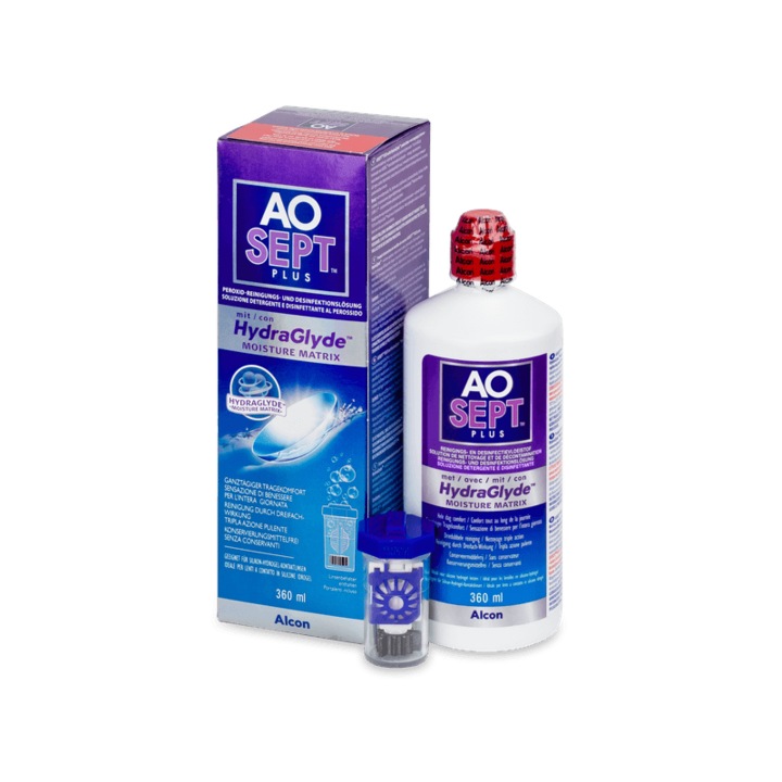 AO SEPT PLUS HydraGlyde разтвор 360 мл
