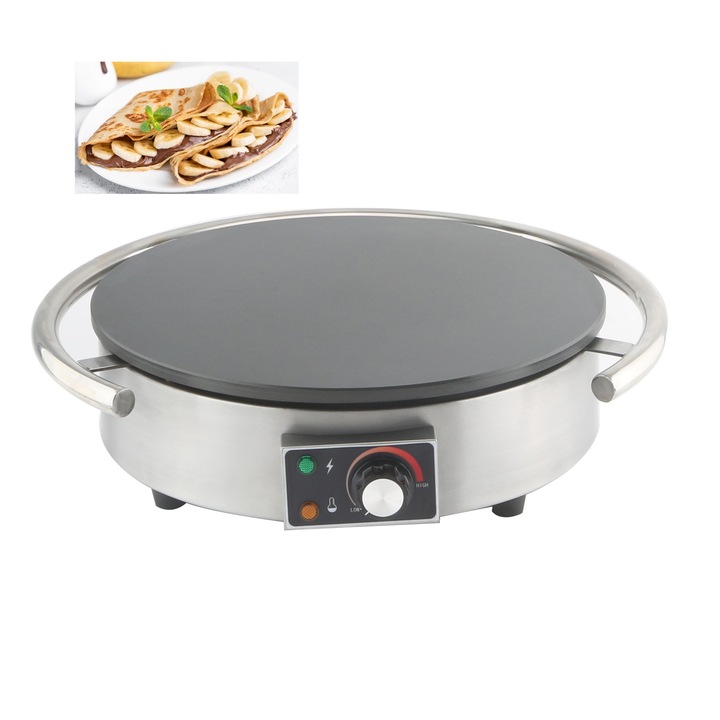Aparat de clatite electric profesional pentru catering 3000W CUKUS FY-440