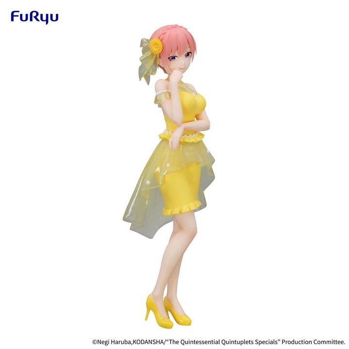Figurina PVC Nakano Ichika, The Quintessential Quintuplets, 21 cm, multicolor