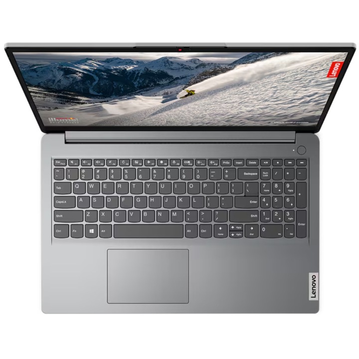 Laptop Lenovo IdeaPad 1 15ALC7 15.6", Full HD, AMD Ryzen 5 5500U, 12 GB RAM, 512 GB SSD, No OS, Cloud Grey