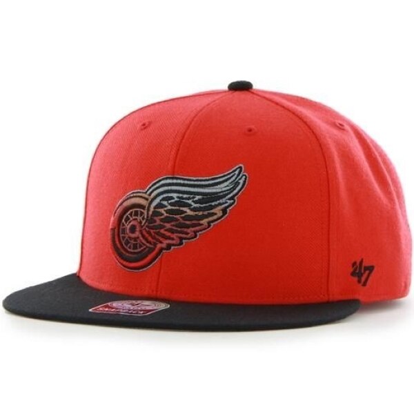 Sapca '47 Detroit Red Wings, rosu/negru
