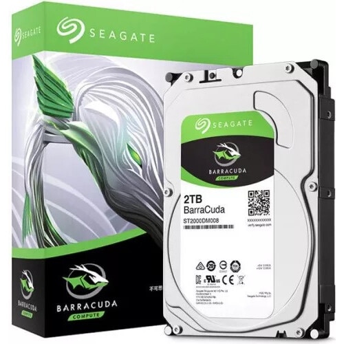 Seagate Desktop HDD 2TB 7200RPM/3個 Discul dur intern Seagate 2TB 7200RPM SATA III 3.5'' cu cache 64MB