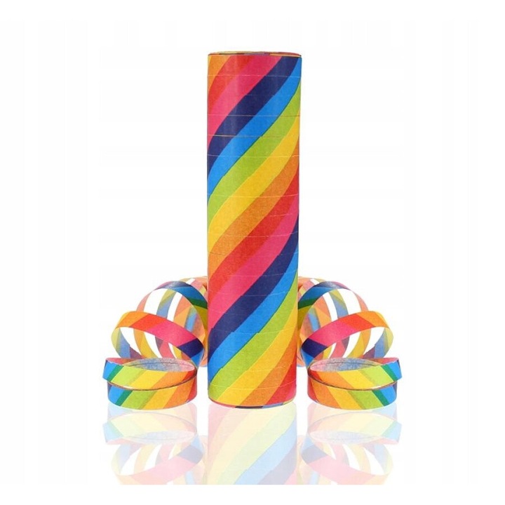 Хартиен стример Въртящи се цветове, 18p/4m