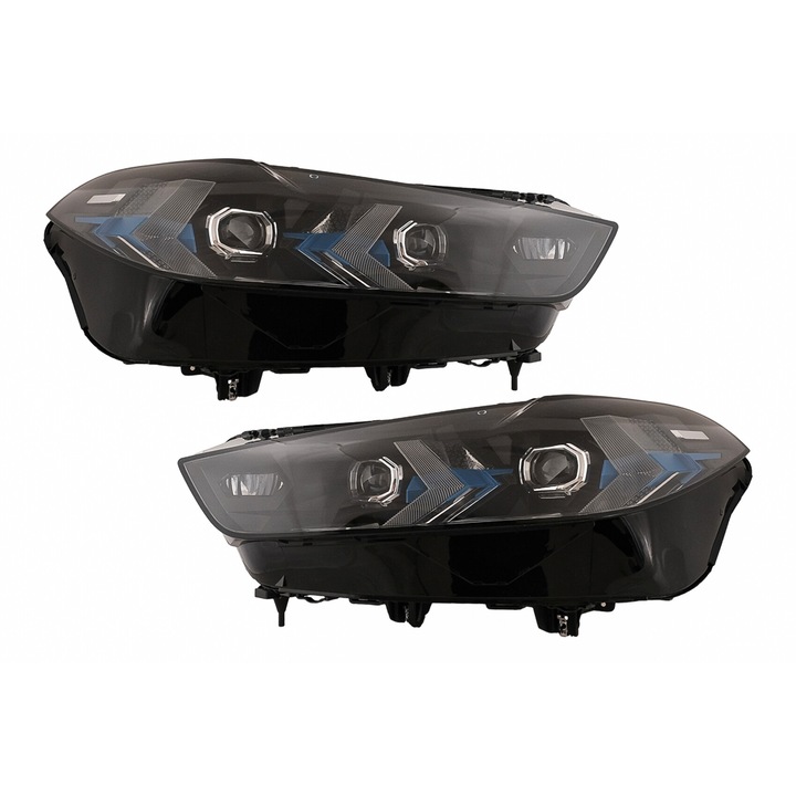 LED Headlights suitable for BMW X5 G05 X6 G06 2019-2022 upgrade from Laser to 2024 LCI Design